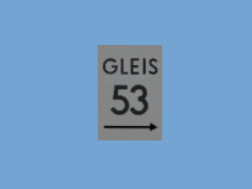 Schild Gleis53