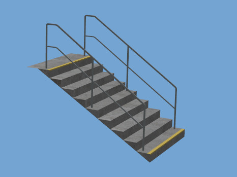 NRGF Bahnsteig Treppe 3
