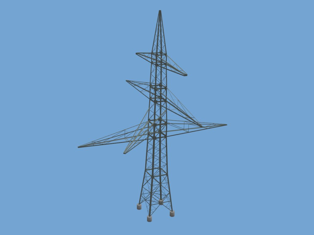 AMast 110kV 41M 2Tr 1Q 32m5
