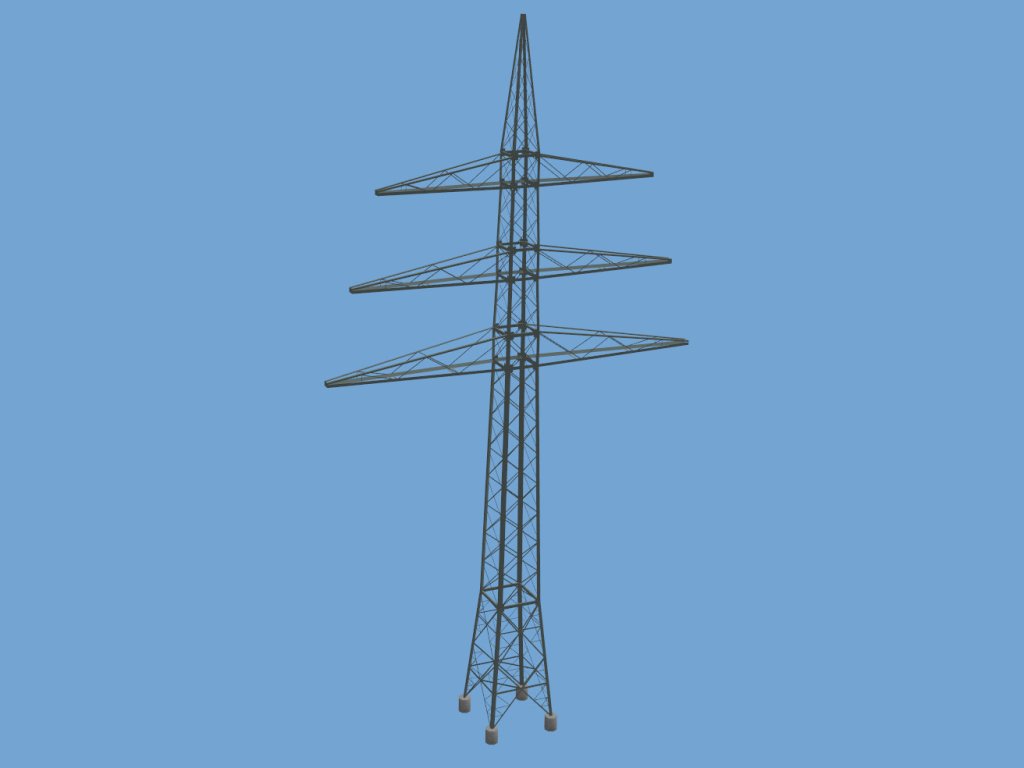 AMast 110kV 46M 3Tr 25m