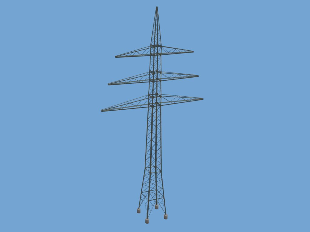 AMast 110kV 49M 3Tr 25m