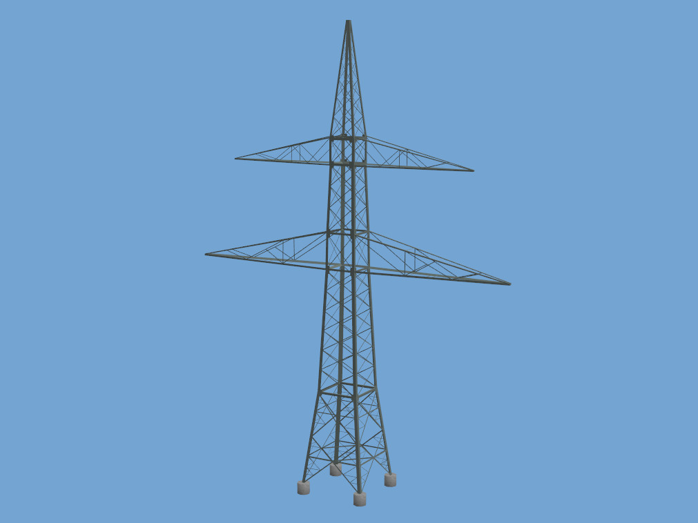 Mast 380kV 41m 31m 2Tr