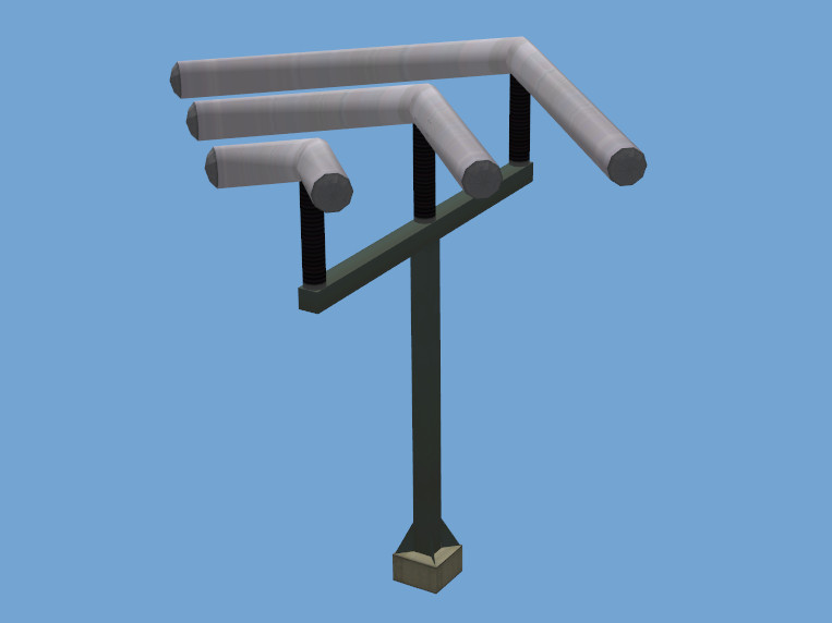 Sammelschiene Alu Bogen