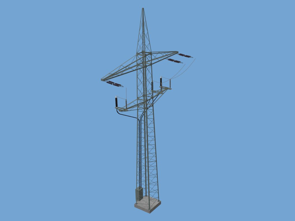 EndMast110kV 33m 18m 1Tr A