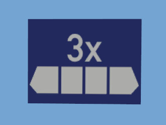 Orientierungszeichen 3xET440