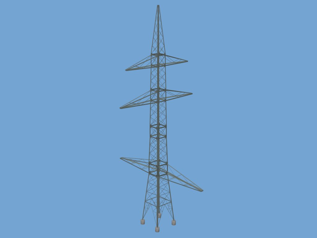 Kreuzmast 48m 4Tr