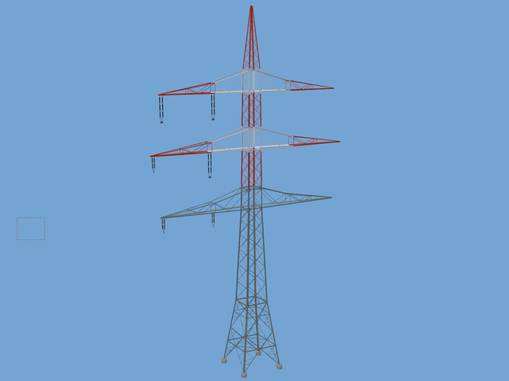 Tragmast RW 73m 44m 3Tr