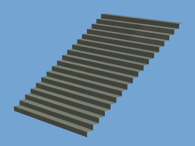 Treppe 4m 3m24