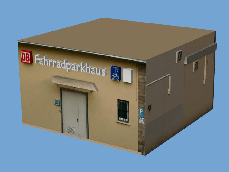Fahrradparkhaus Bensheim