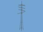 AbzweigMast 110kV 74M 3Tr 2Q 26m