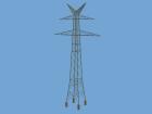 Mast 380kV 50m Donaumast 2Erdseile