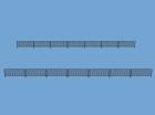 Gelaender HT 14x7.5m dunkelgrau