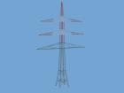 Abspannmast RW 73m 48m 3Tr
