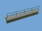 Betonbruecke einseitig 10m Betonbruecke einseitig 10m